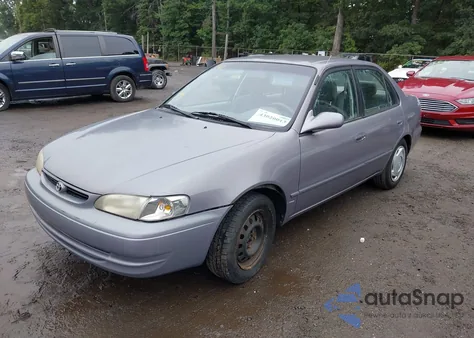 1998 Toyota Corolla Le из США, поврежденный, VIN 2T1BR18E5WC071536